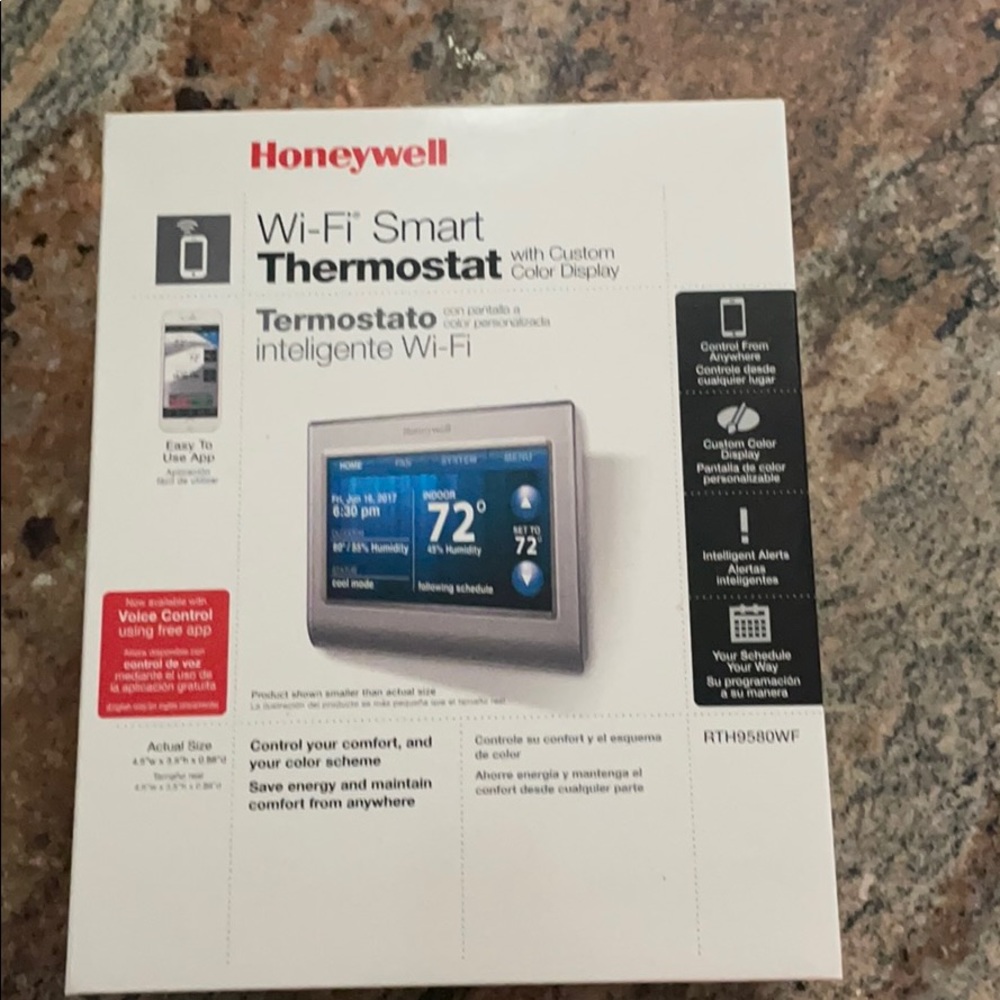 Honeywell WiFi smart thermostat NIB